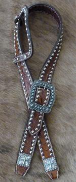 Bling belt styleheadstall.