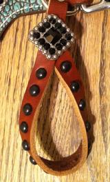 Bling tie-down keeper.