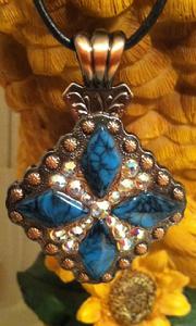 Bling concho necklace.