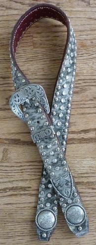 Bling bealt style headstall.