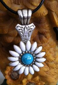 Daisy concho necklace.
