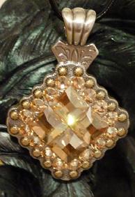 Bling concho necklace.