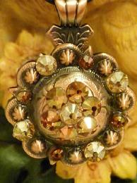 Bling concho necklace.
