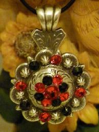 Bling concho necklace.