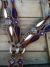 Custom award breast collars.