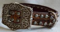 Bling dog collars.