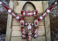 Custom Tiger Stingray bling tack set.