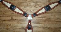 Bling inlay breast collar.