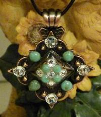 Bling concho necklace.