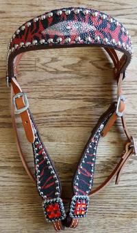 Bling pony headstall.
